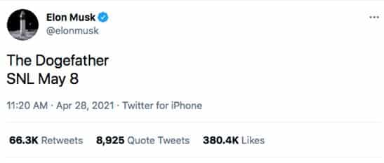 Elon Musk Tweet