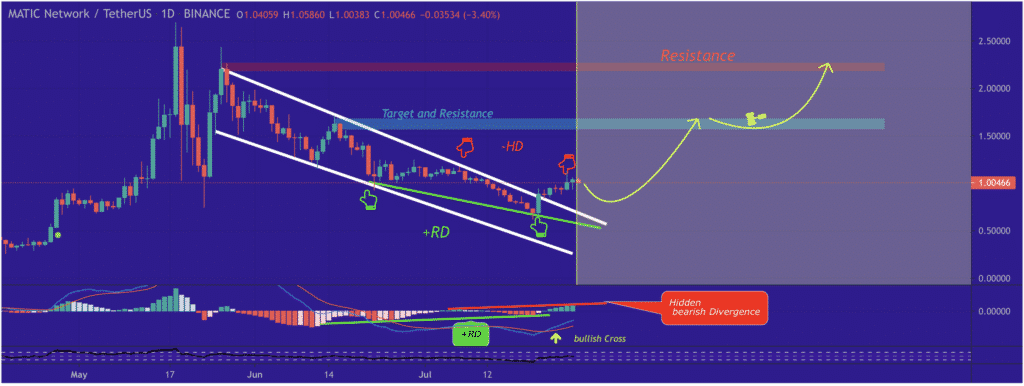 Polygon price prediction