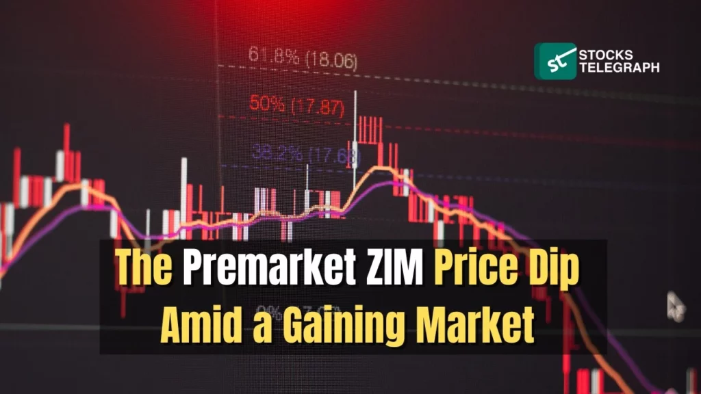 The Premarket ZIM Price Dip Amid a Gaining Market