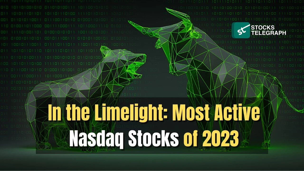 Most Active Nasdaq Stocks of 2023