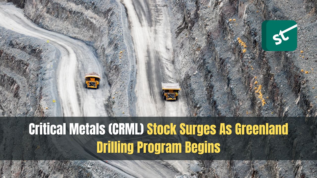Critical Metals (CRML) Stock Surges As Greenland Drilling Program Begins