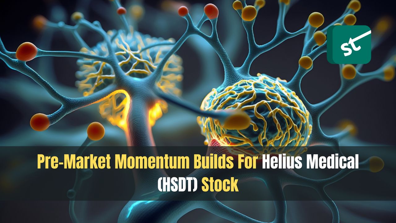 Pre-Market Momentum Builds For Helius Medical (HSDT) Stock