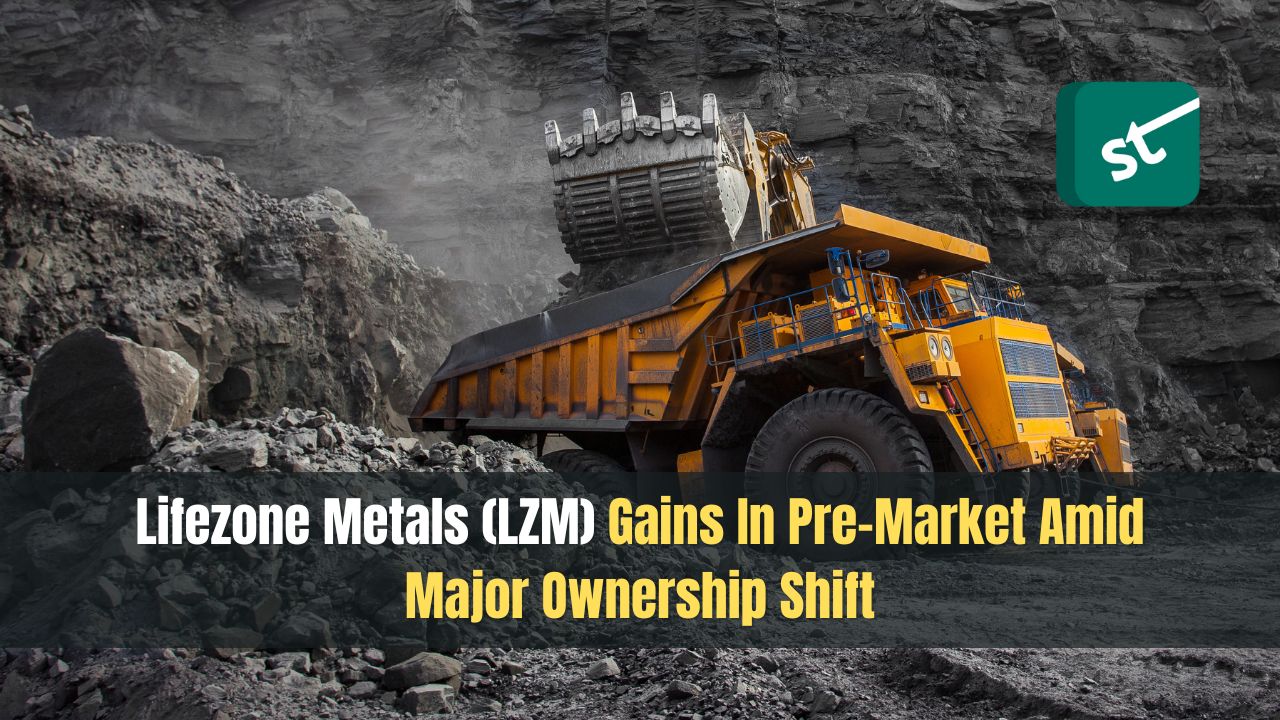 Lifezone Metals (LZM) Gains In Pre-Market Amid Major Ownership Shift