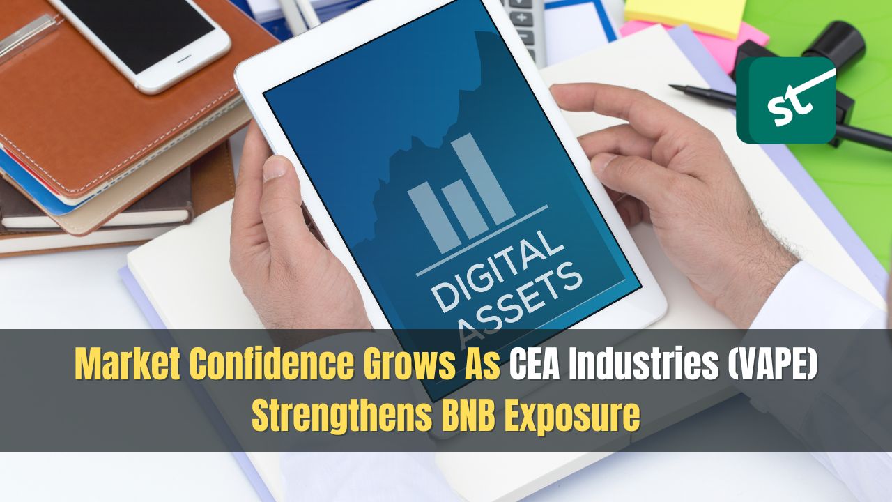 Market Confidence Grows As CEA Industries (VAPE) Strengthens BNB Exposure Market Confidence Grows As CEA Industries (VAPE) Strengthens BNB Exposure